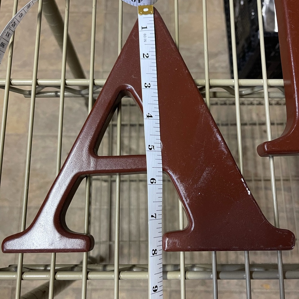 Wood Letters - Picture 2 of 3